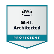 AWS Well-Architected Proficient badge